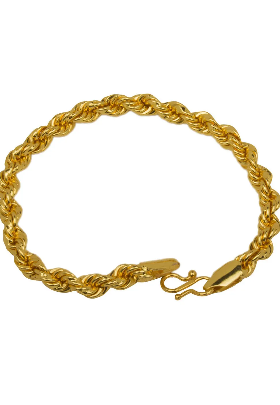 Golden Polished Men Bracelet