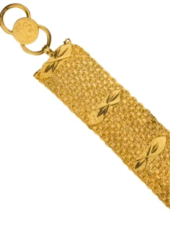 Golden Polished Men Bracelet