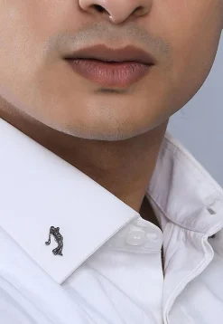 Golfer Metallic Collar Tips
