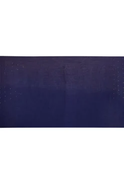 Half N Half Art Silk Saree in Maroon and Navy Blue