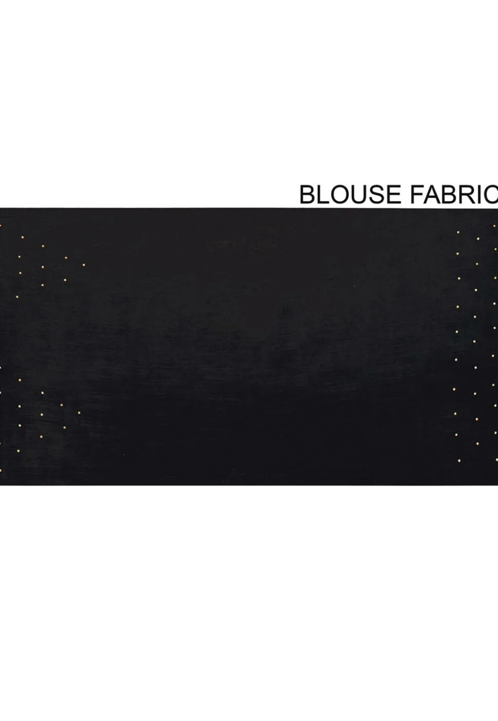 Half N Half Georgette Saree in Black and Beige