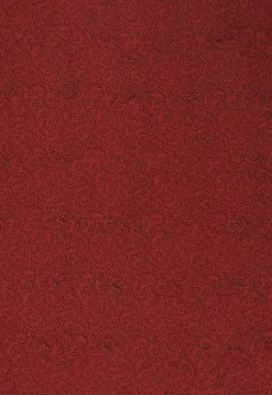 Hand Block Printed Crepe Saree in Wine