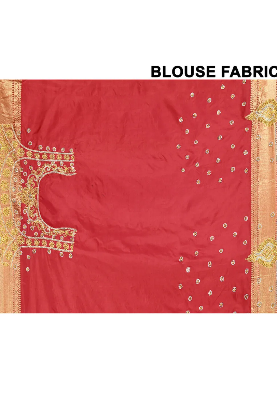 Hand Embroidered Pure Kanchipuram Saree in Blue and Multicolor