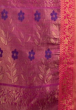 Handloom Art Silk Saree in Sea Green