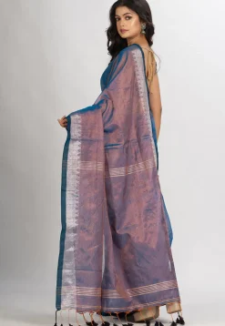 Handloom Cotton Saree in Antique
