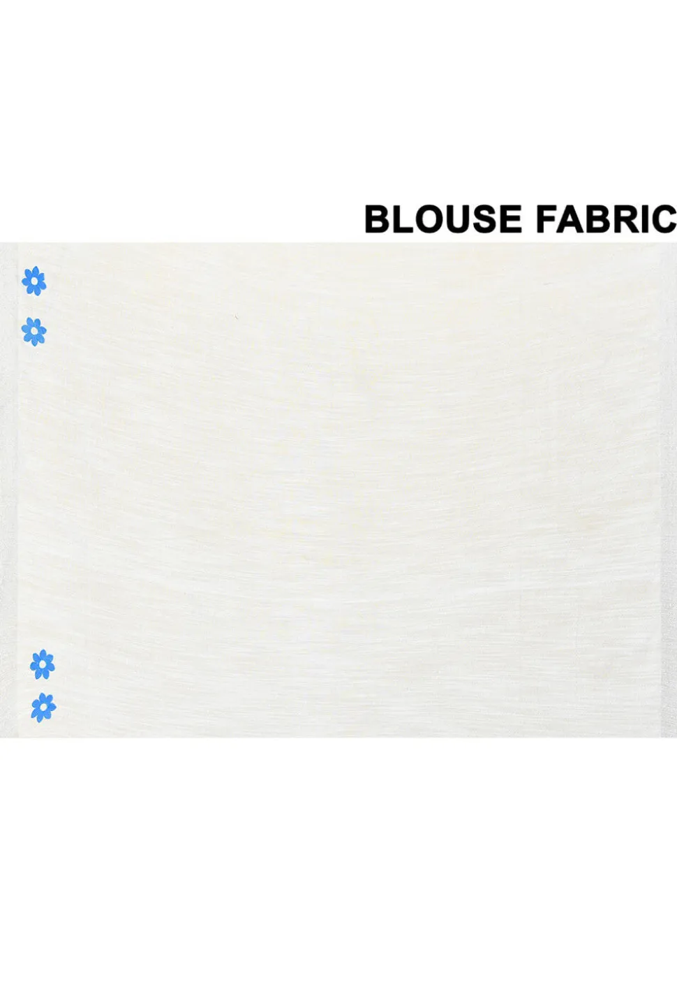Handloom Cotton Saree in White