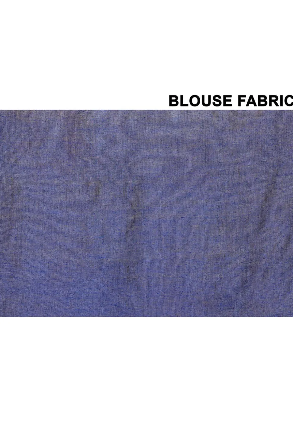 Handloom Cotton Saree in Navy Blue