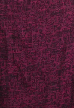 Handloom Cotton Saree in Magenta