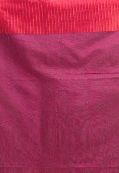 Handloom Cotton Saree in Dusty Green