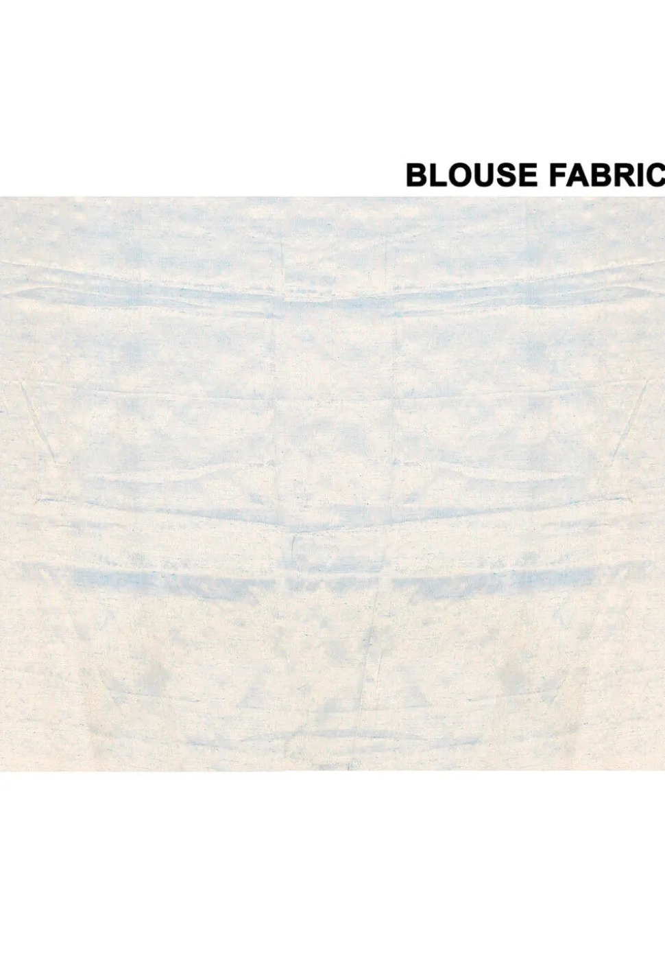 Handloom Cotton Silk Saree in Blue