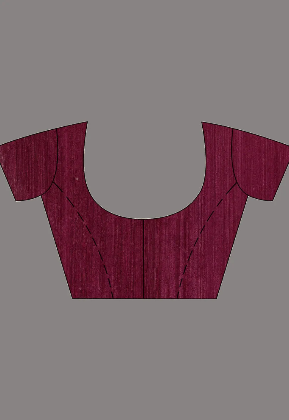 Handloom Jamdani Pure Matka Silk Saree in Wine