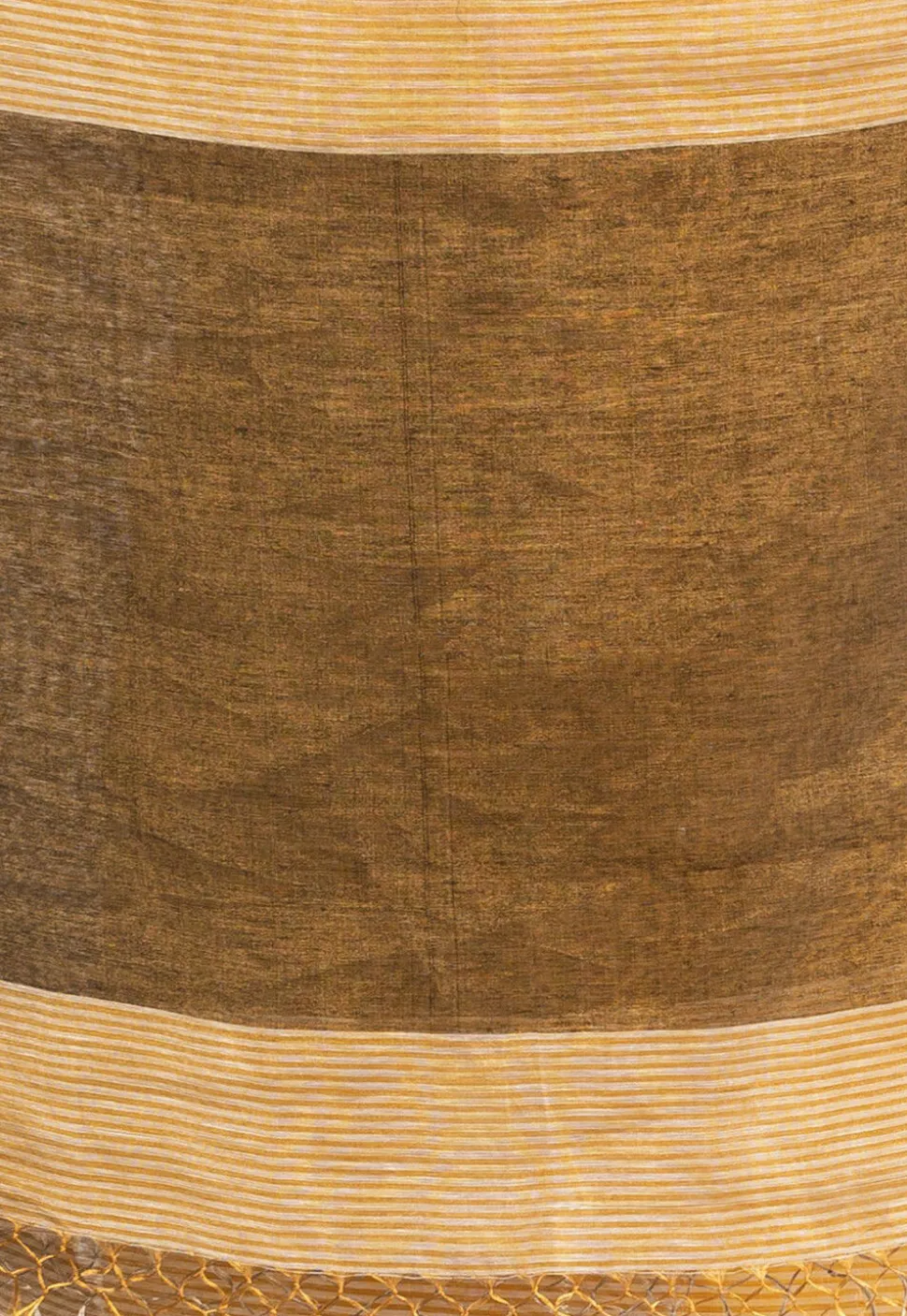 Handloom Linen Saree in Beige