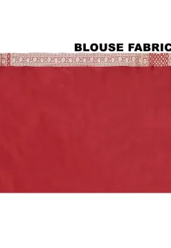 Handloom Pure Banarasi Katan Silk Saree in Beige