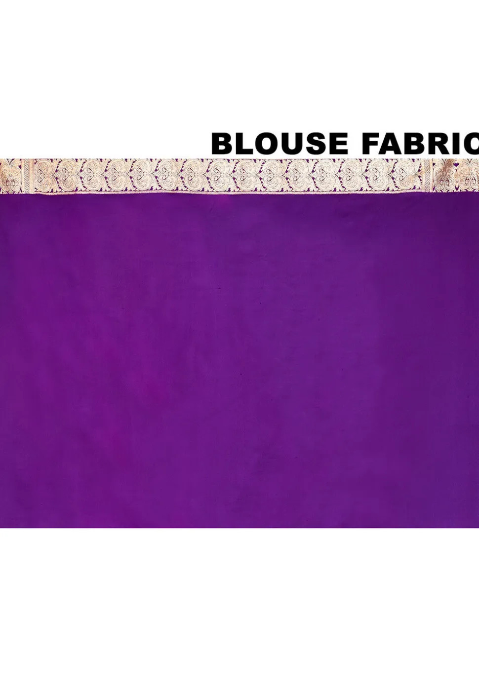 Handloom Pure Banarasi Katan Silk Saree in Beige and Violet