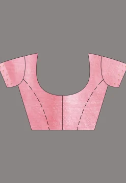 Handloom Pure Matka Silk Saree in Pink