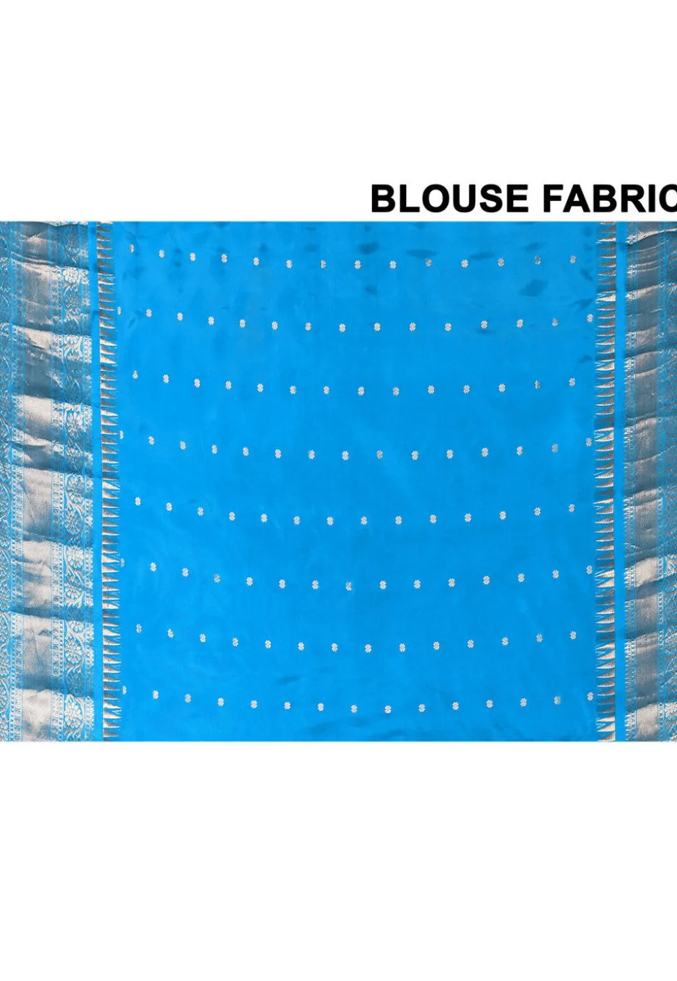 Handloom Pure Silk Gadwal Saree in Beige and Blue Dual Tone