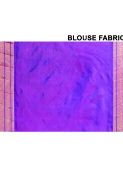 Handloom Pure Silk Gadwal Saree in Pink