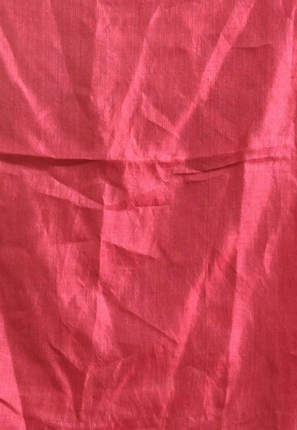 Handloom Tussar Silk Saree in Pink