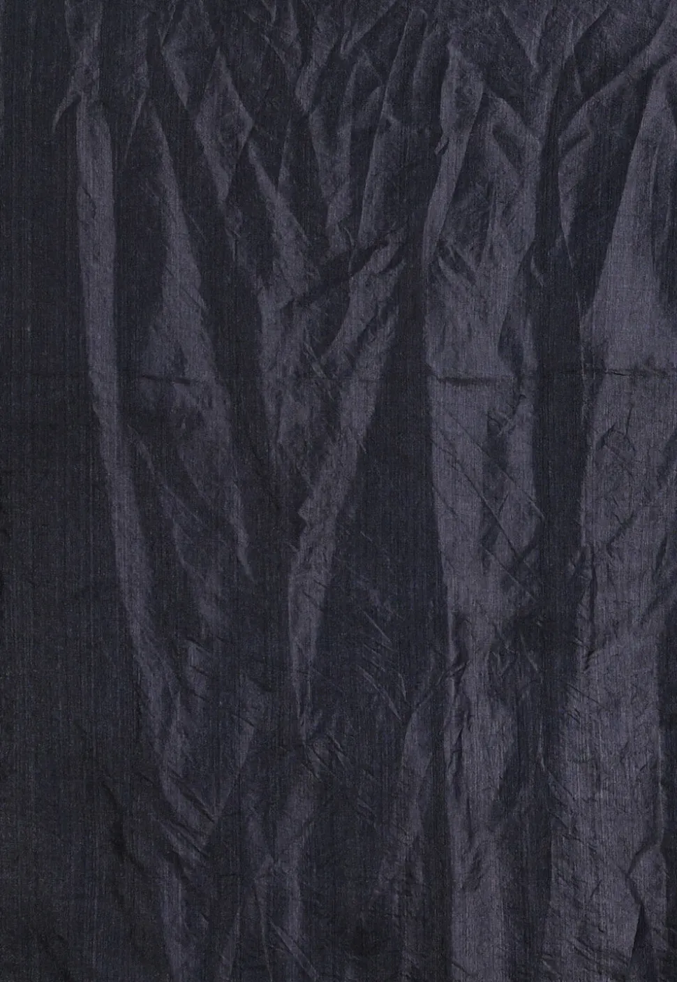 Handloom Tussar Silk Saree in Black