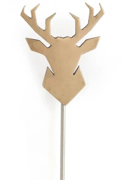 Imperial Stag Metallic Lapel Pin