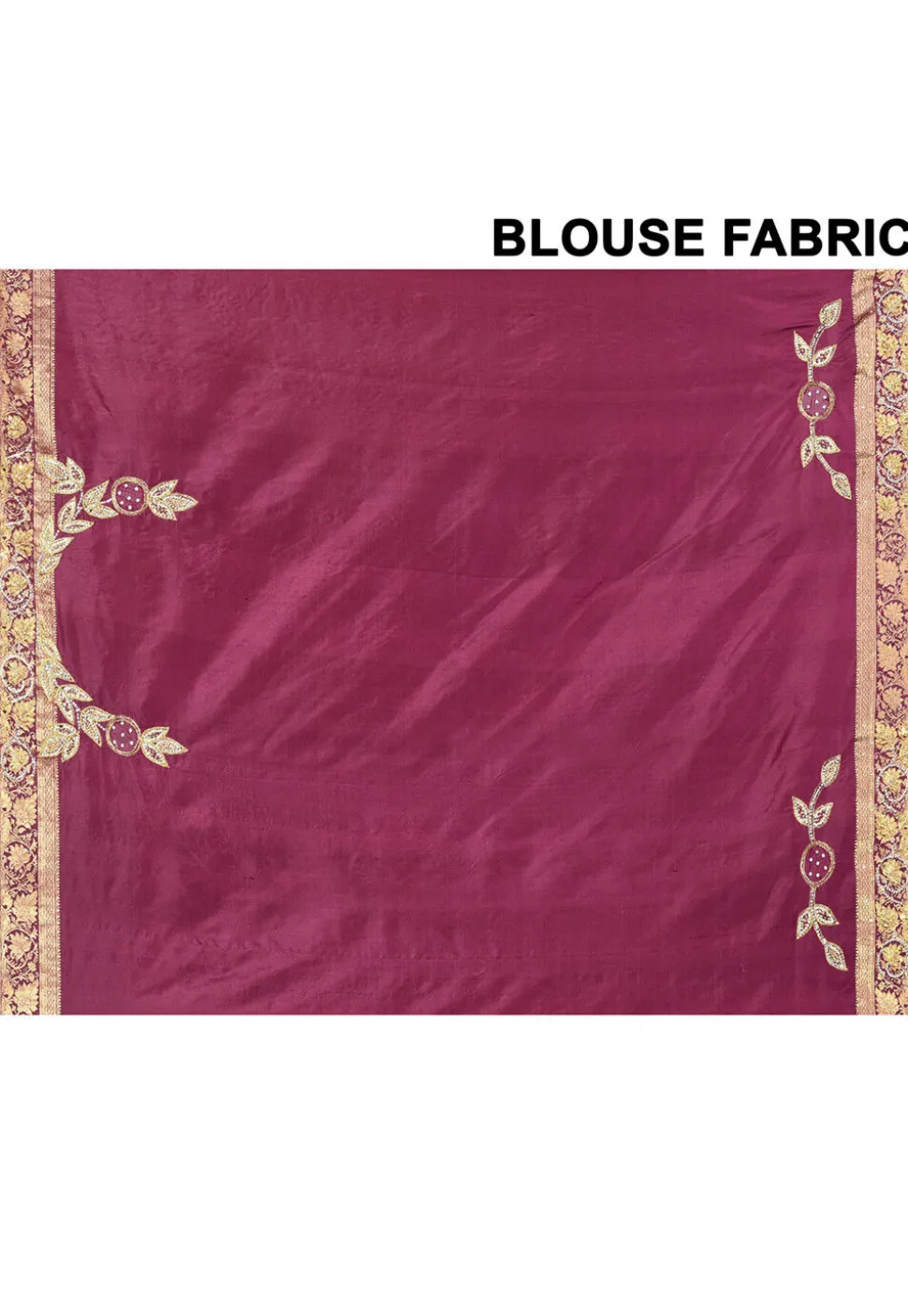 Kanchipuram Pure Silk Saree in Maroon and Golden