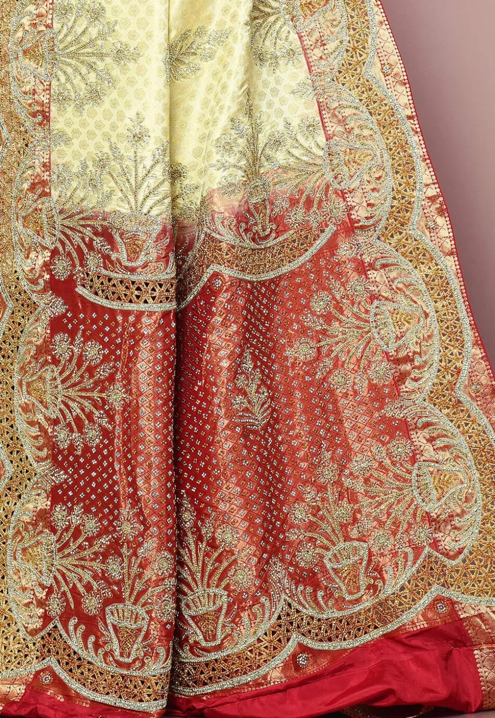 Kanchipuram Pure Silk Saree in Multicolor