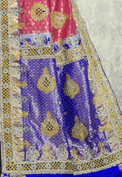 Kanchipuram Pure Silk Saree in Multicolor