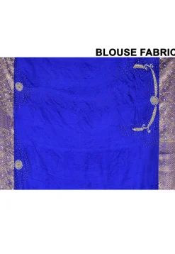 Kanchipuram Pure Silk Saree in Multicolor