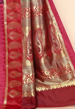 Kanchipuram Saree in Black