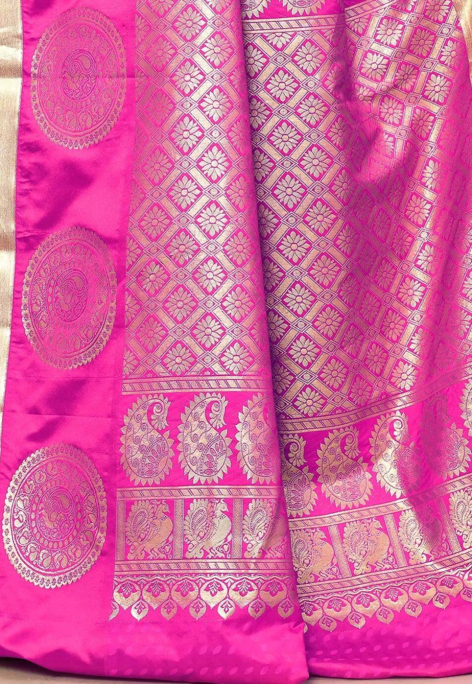 Kanchipuram Saree in Black