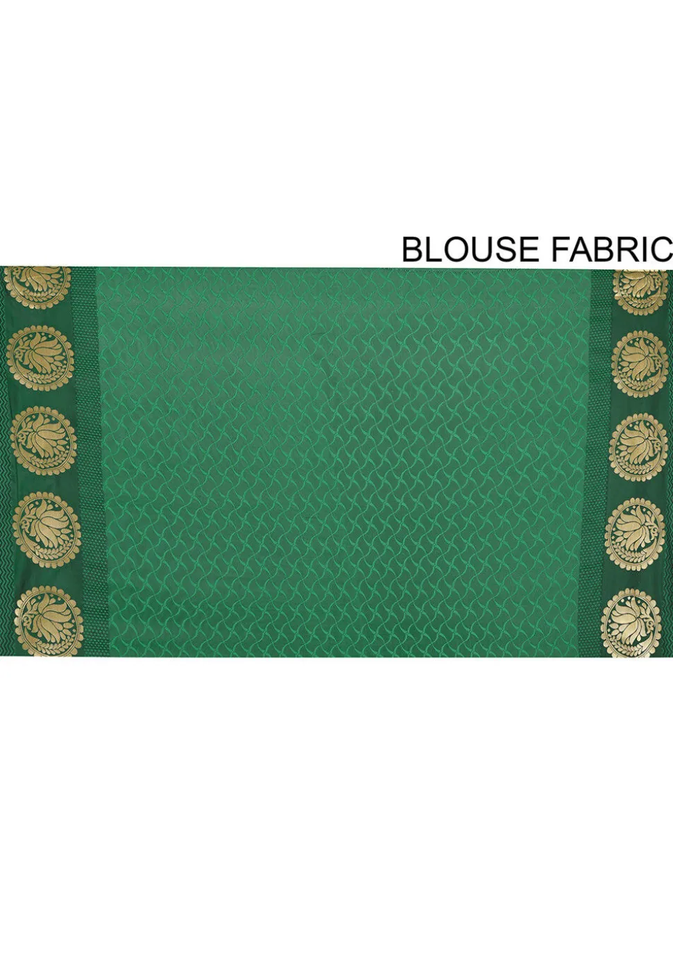 Kanchipuram Saree in Dark Green