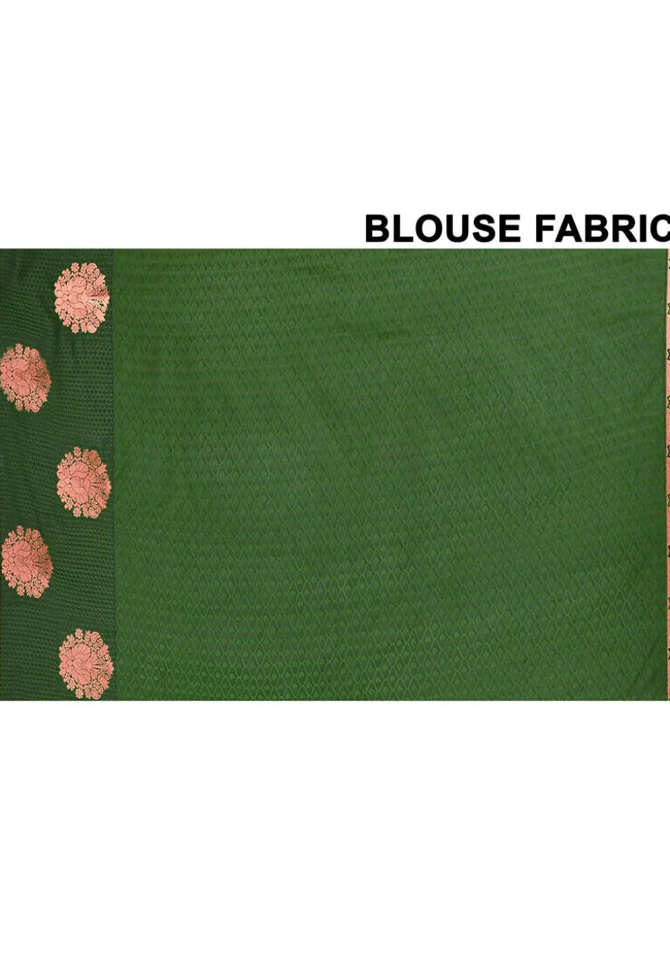 Kanchipuram Saree in Dark Green