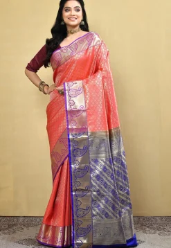 Kanchipuram Saree in Fuchsia