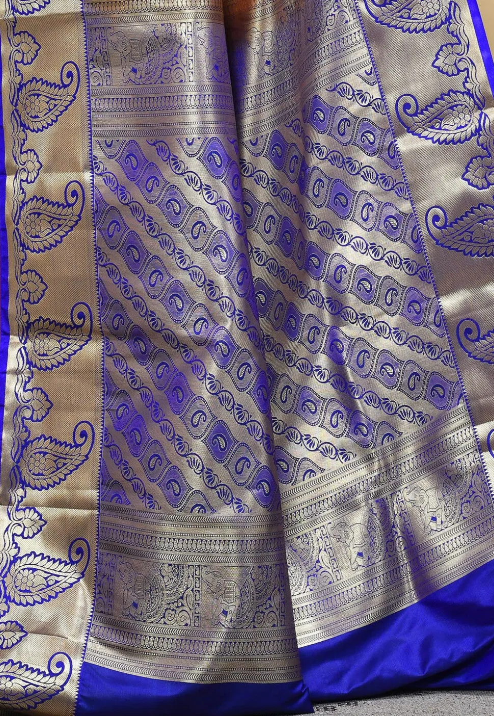 Kanchipuram Saree in Fuchsia