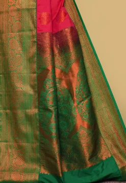 Kanchipuram Saree in Fuchsia