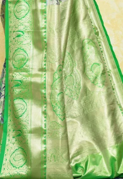 Kanchipuram Saree in Multicolor
