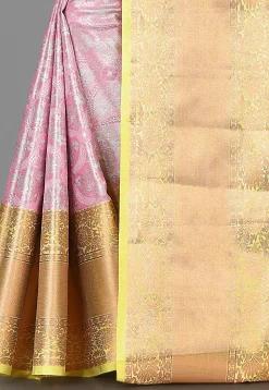 Kanchipuram Saree in Pink