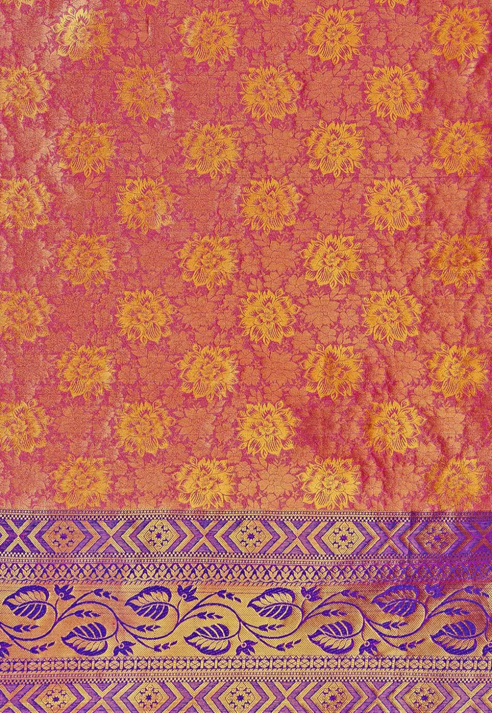 Kanchipuram Saree in Pink