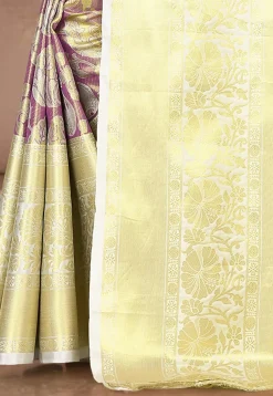 Kanchipuram Saree in Purple