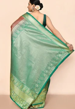 Kanchipuram Saree in Red
