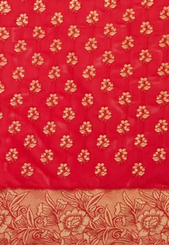 Kanchipuram Saree in Red