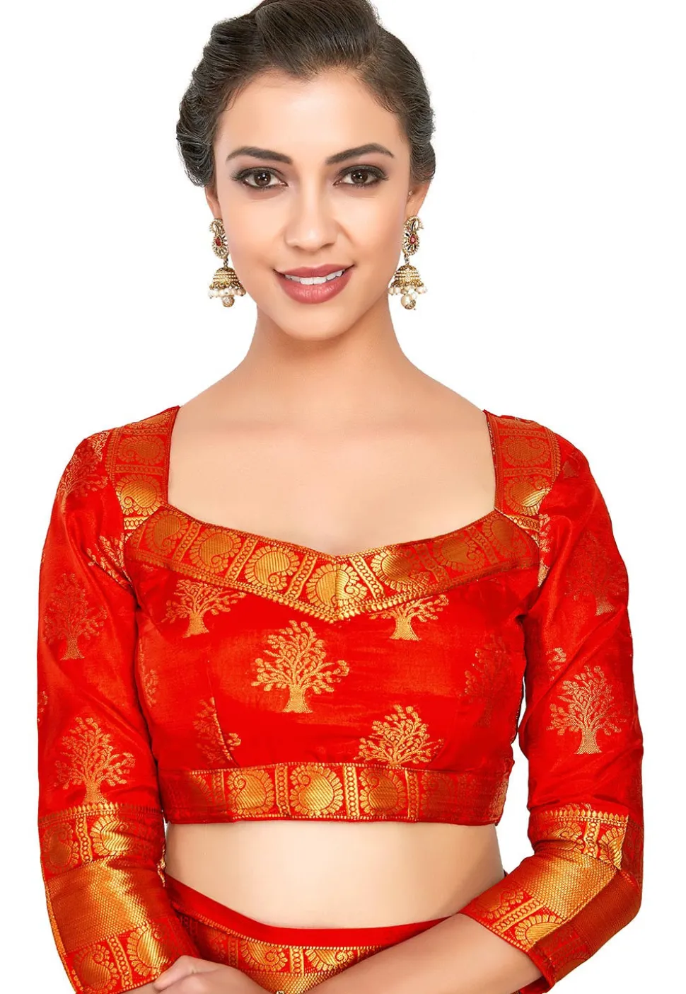 Kanchipuram Saree in Royal Blue