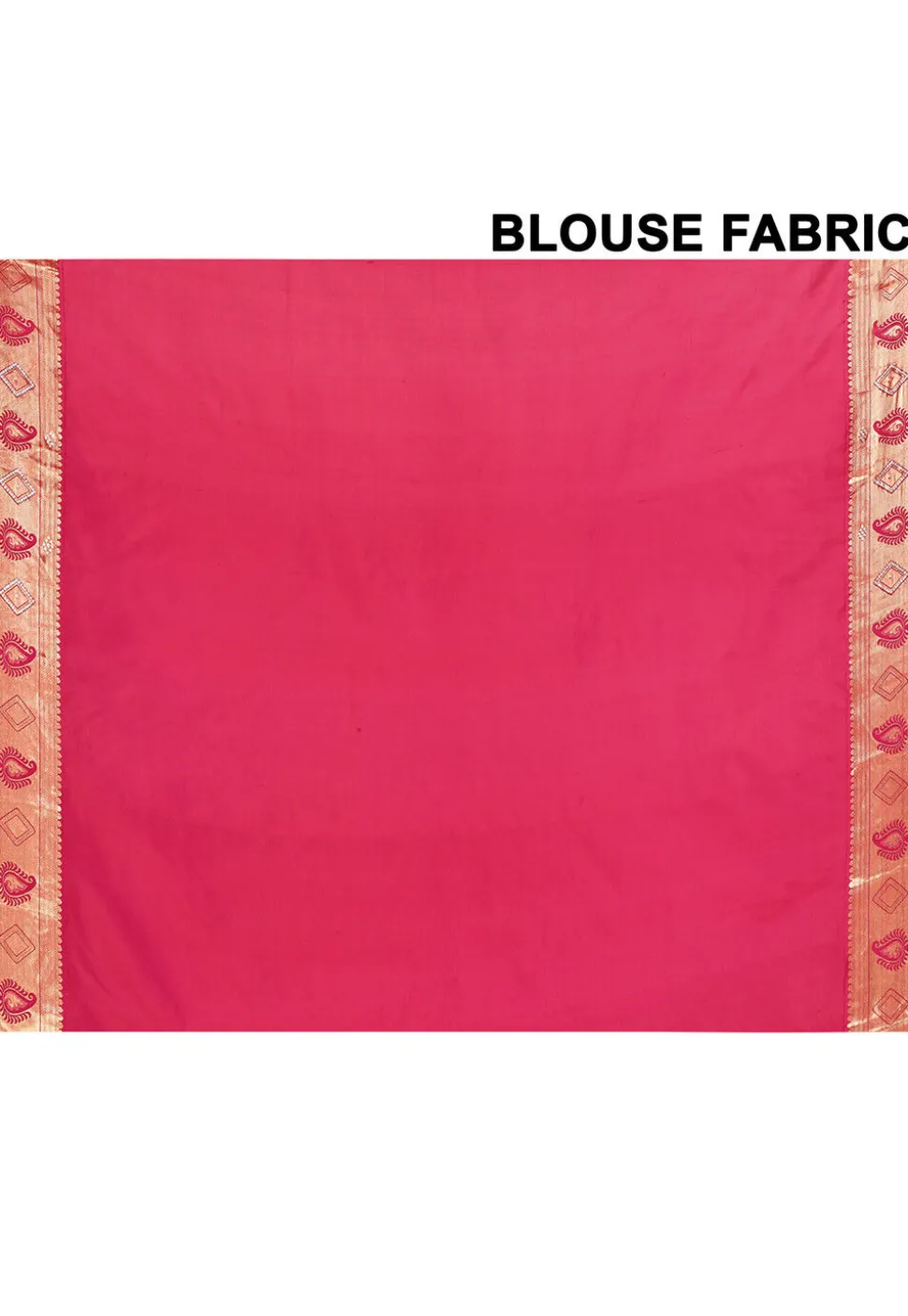 Kanchipuram Silk Embellished Saree in Coral Pink