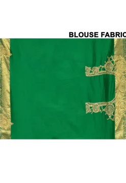 Kanchipuram Silk Saree in Green