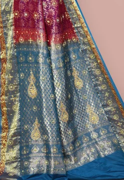 Kanchipuram Silk Saree in Magenta