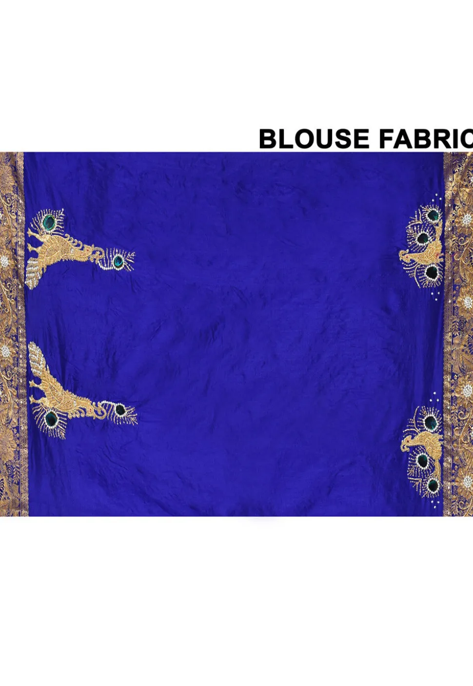 Kanchipuram Silk Saree in Blue