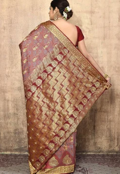 Kanchipuram Silk Saree in Pink