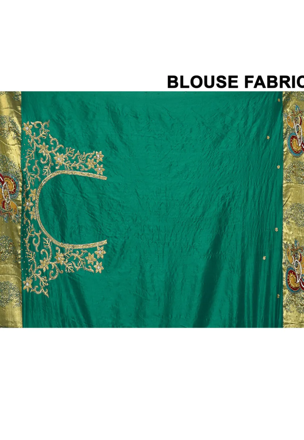 Kanchipuram Silk Saree in Green