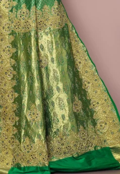 Kanchipuram Silk Saree in Green