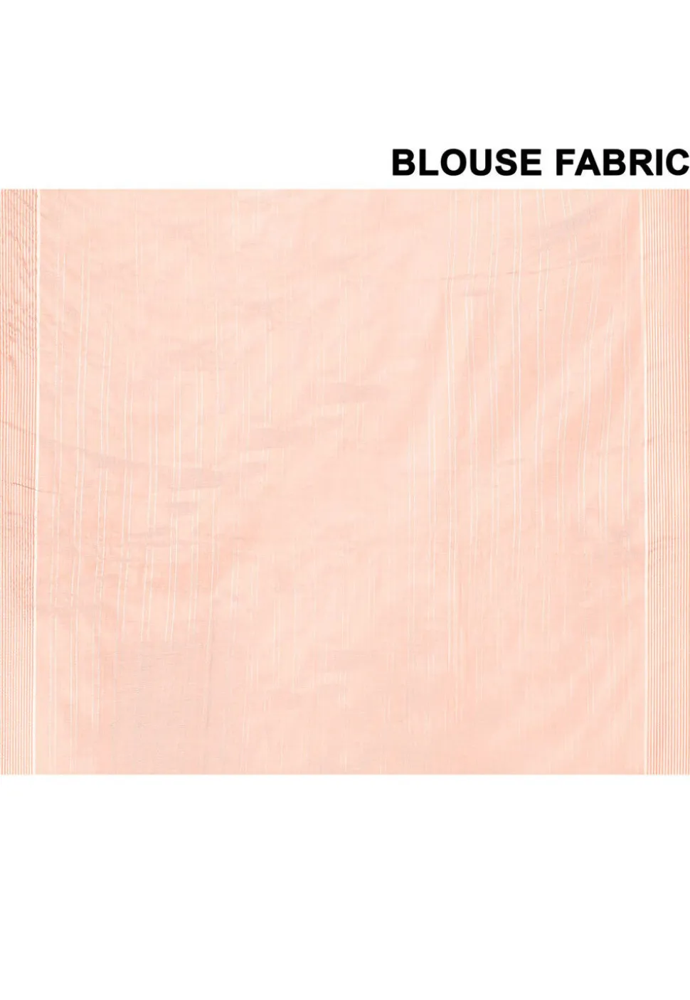 Kerala Kasavu Pure Cotton Saree in Peach